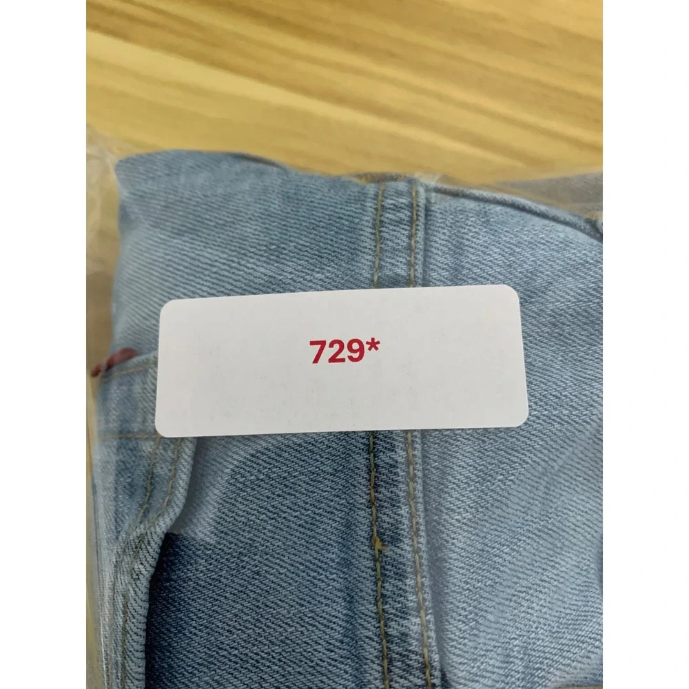 Levis 527 Jeans Mens 30x30 Blue Slim Bootcut Light Wash Fade Denim Pants